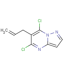 6-allyl-5,7-dichloropyrazolo[1,5-a]pyrimidine