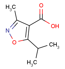 5-isopropyl-3-methylisoxazole-4-carboxylic acid