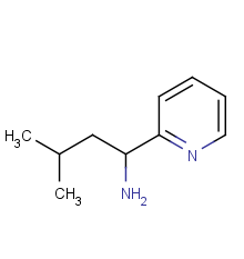 3-methyl-1-(pyridin-2-yl)butan-1-amine