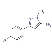 1-methyl-3-(p-tolyl)-1H-pyrazol-5-amine