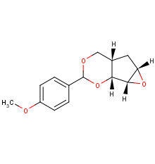 (1aS,1bR,5aS,6aS)-3-(4-methoxyphenyl)hexahydrooxireno[2',3':4,5]cyclopenta[1,2-d][1,3]dioxine