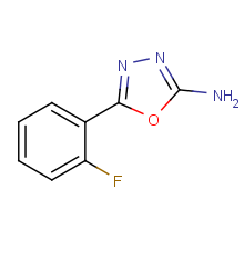 5-(2-fluorophenyl)-1,3,4-oxadiazol-2-amine