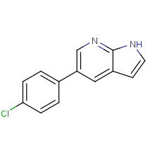 5-(4-chlorophenyl)-1H-pyrrolo[2,3-b]pyridine