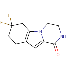 7,7-difluoro-3,4,6,7,8,9-hexahydropyrazino[1,2-a]indol-1(2H)-one
