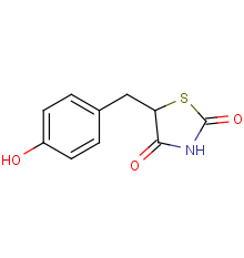 5-(4-hydroxybenzyl)thiazolidine-2,4-dione