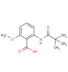 2-methoxy-6-pivalamidobenzoic acid