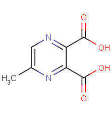 5-methylpyrazine-2,3-dicarboxylic acid