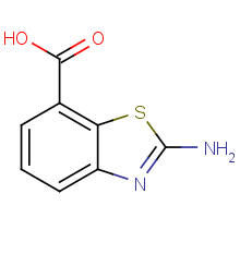 2-aminobenzo[d]thiazole-7-carboxylic acid