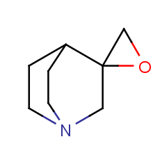 1'-azaspiro[oxirane-2,3'-bicyclo[2.2.2]octane]