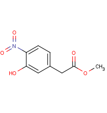 methyl 2-(3-hydroxy-4-nitrophenyl)acetate