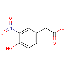 2-(4-hydroxy-3-nitrophenyl)acetic acid