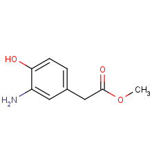methyl 2-(3-amino-4-hydroxyphenyl)acetate