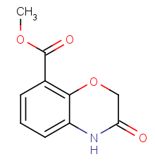 methyl 3-oxo-3,4-dihydro-2H-benzo[b][1,4]oxazine-8-carboxylate