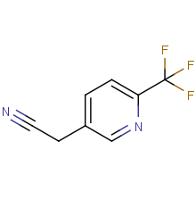 2-(6-(trifluoromethyl)pyridin-3-yl)acetonitrile