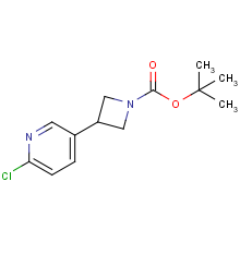 tert-butyl 3-(6-chloropyridin-3-yl)azetidine-1-carboxylate