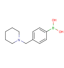 (4-(piperidin-1-ylmethyl)phenyl)boronic acid
