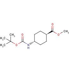 (1r,4r)-methyl 4-((tert-butoxycarbonyl)amino)cyclohexanecarboxylate