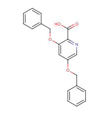 3,5-bis(phenylmethoxy)pyridine-2-carboxylic Acid