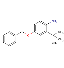 4-(benzyloxy)-2-(tert-butyl)aniline
