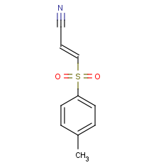 (e)-3-(4-methylphenyl)sulfonylprop-2-enenitrile