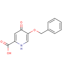 5-(BENZYLOXY)-4-OXO-1,4-DIHYDROPYRIDINE-2-CARBOXYLIC ACID