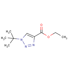 ethyl 1-(tert-butyl)-1H-1,2,3-triazole-4-carboxylate