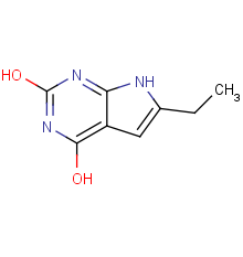 6-ethyl-7H-pyrrolo[2,3-d]pyrimidine-2,4-diol