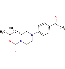 tert-butyl 4-(4-acetylphenyl)piperazine-1-carboxylate