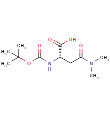 (S)-2-((tert-butoxycarbonyl)amino)-4-(dimethylamino)-4-oxobutanoic acid
