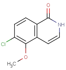 6-chloro-5-methoxyisoquinolin-1(2H)-one