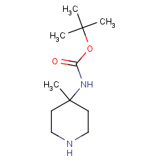 Tert-butyl N-(4-methylpiperidin-4-yl)carbamate