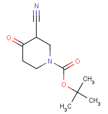 Tert-butyl 3-cyano-4-oxopiperidine-1-carboxylate