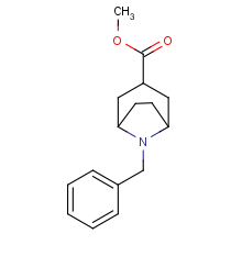 8-Azabicyclo[3.2.1]octane-3-carboxylic acid, 8-(phenylmethyl)-, methyl ester