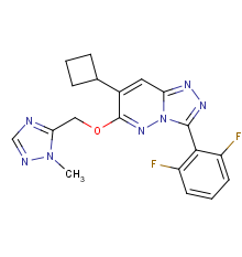 7-cyclobutyl-3-(2,6-difluorophenyl)-6-((1-methyl-1H-1,2,4-triazol-5-yl)methoxy)-[1,2,4]triazolo[4,3-b]pyridazine