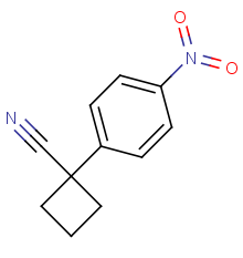 1-(4-nitrophenyl)cyclobutanecarbonitrile