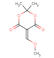 5-(methoxymethylidene)-2,2-dimethyl-1,3-dioxane-4,6-dione
