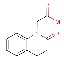 2-(2-oxo-3,4-dihydroquinolin-1(2H)-yl)acetic acid