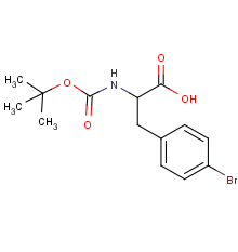 3-(4-bromophenyl)-2-((tert-butoxycarbonyl)amino)propanoic acid