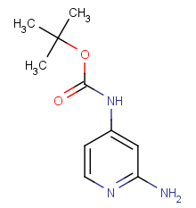 Carbamic acid, (2-amino-4-pyridinyl)-, 1,1-dimethylethyl ester (9CI)