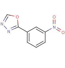 2-(3-nitrophenyl)-1,3,4-oxadiazole