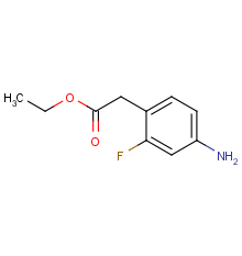Ethyl 2-(4-amino-2-fluorophenyl)acetate