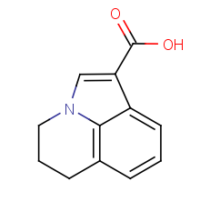 5,6-dihydro-4H-pyrrolo[3,2,1-ij]quinoline-1-carboxylic acid
