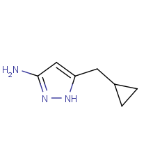 5-(cyclopropylmethyl)-1H-pyrazol-3-amine