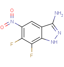 6,7-difluoro-5-nitro-1H-indazol-3-amine