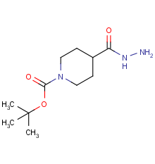 tert-butyl 4-(hydrazinecarbonyl)piperidine-1-carboxylate