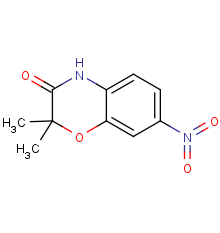 2,2-dimethyl-7-nitro-4h-1,4-benzoxazin-3-one