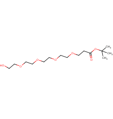 tert-butyl 1-hydroxy-3,6,9,12-tetraoxapentadecan-15-oate