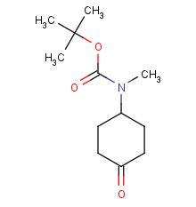 Tert-butyl N-methyl-n-(4-oxocyclohexyl)carbamate