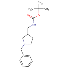 Tert-butyl N-[(1-benzylpyrrolidin-3-yl)methyl]carbamate