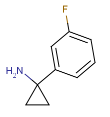 1-(3-fluorophenyl)cyclopropan-1-amine